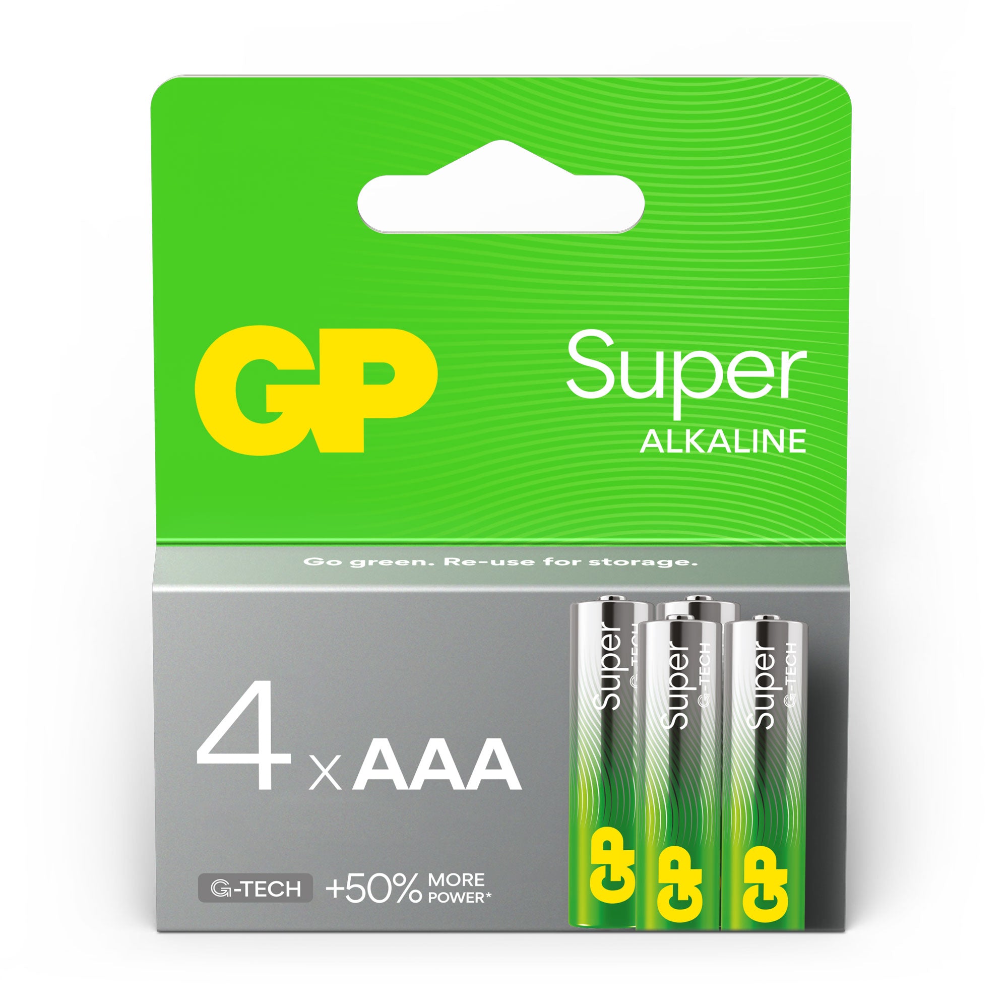 GP Super Alkaline AAA Batterijen