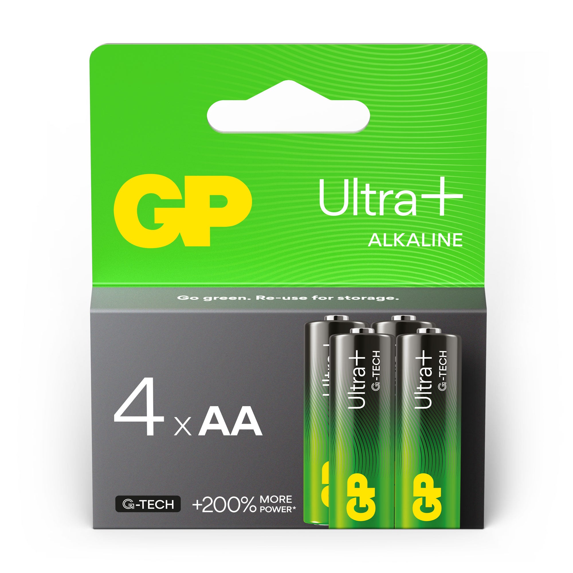 Piles alcalines GP Ultra Plus AA