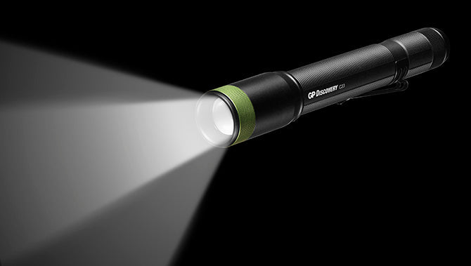 Lampe de poche GP Discovery C33 - 180 lumens