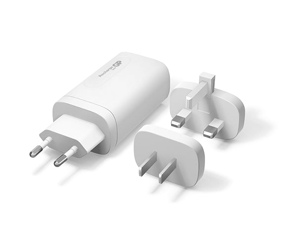 GP 65W GaN Charger 3-Port USB-C & USB-A GM3A