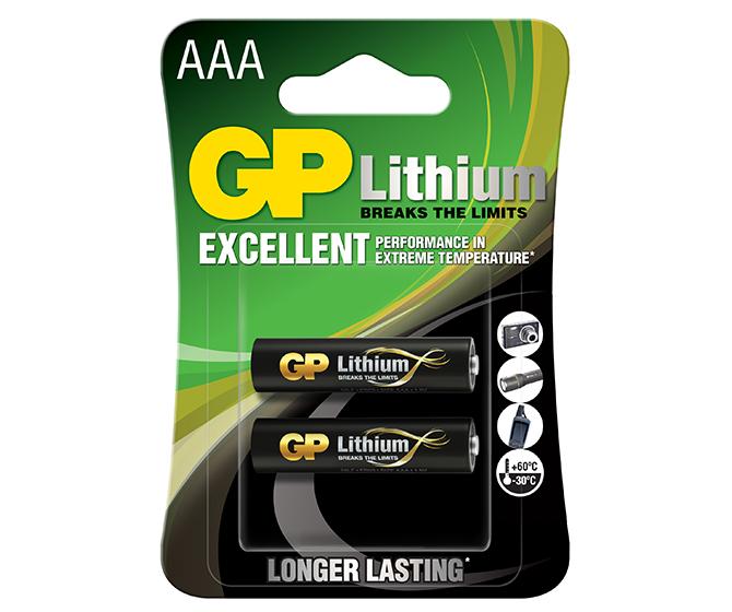 GP AAA Pile au lithium primaire
