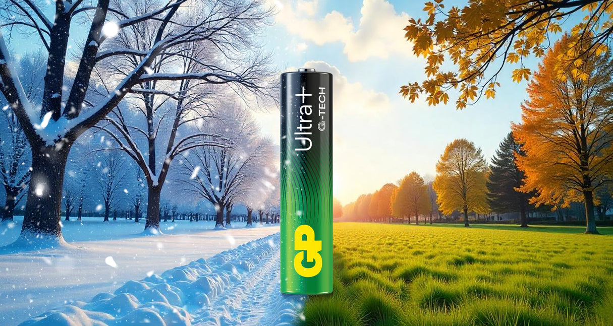 GP Alkaline Batteries: Reliable Power from -18°C to +50°C