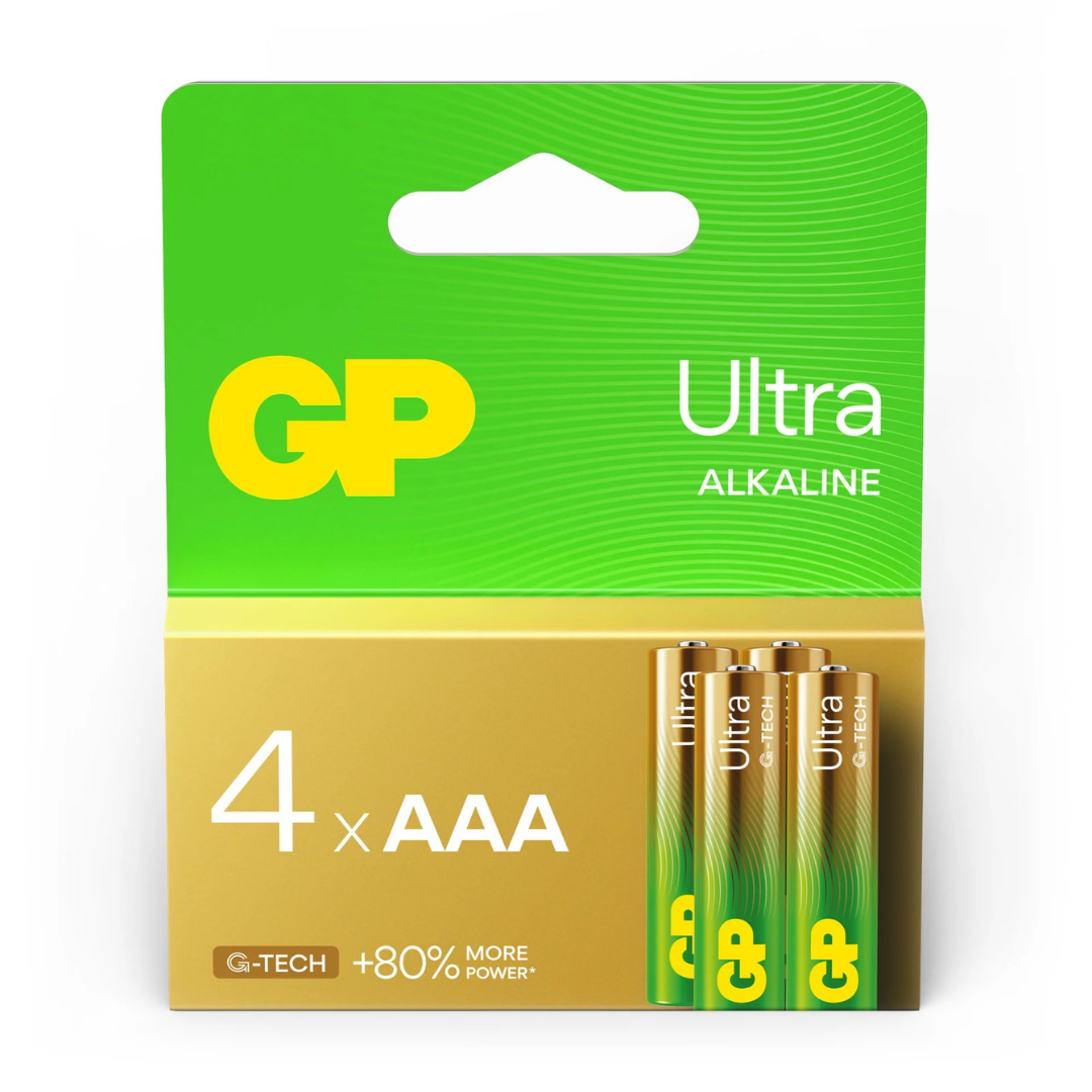 Piles alcalines GP Ultra AAA