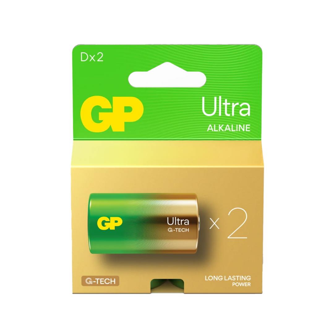 Piles D alcalines GP Ultra