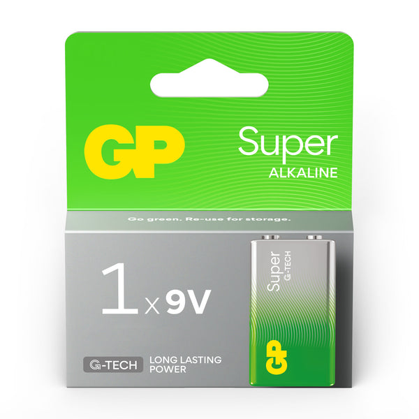 Piles GP Super Alcaline 9V