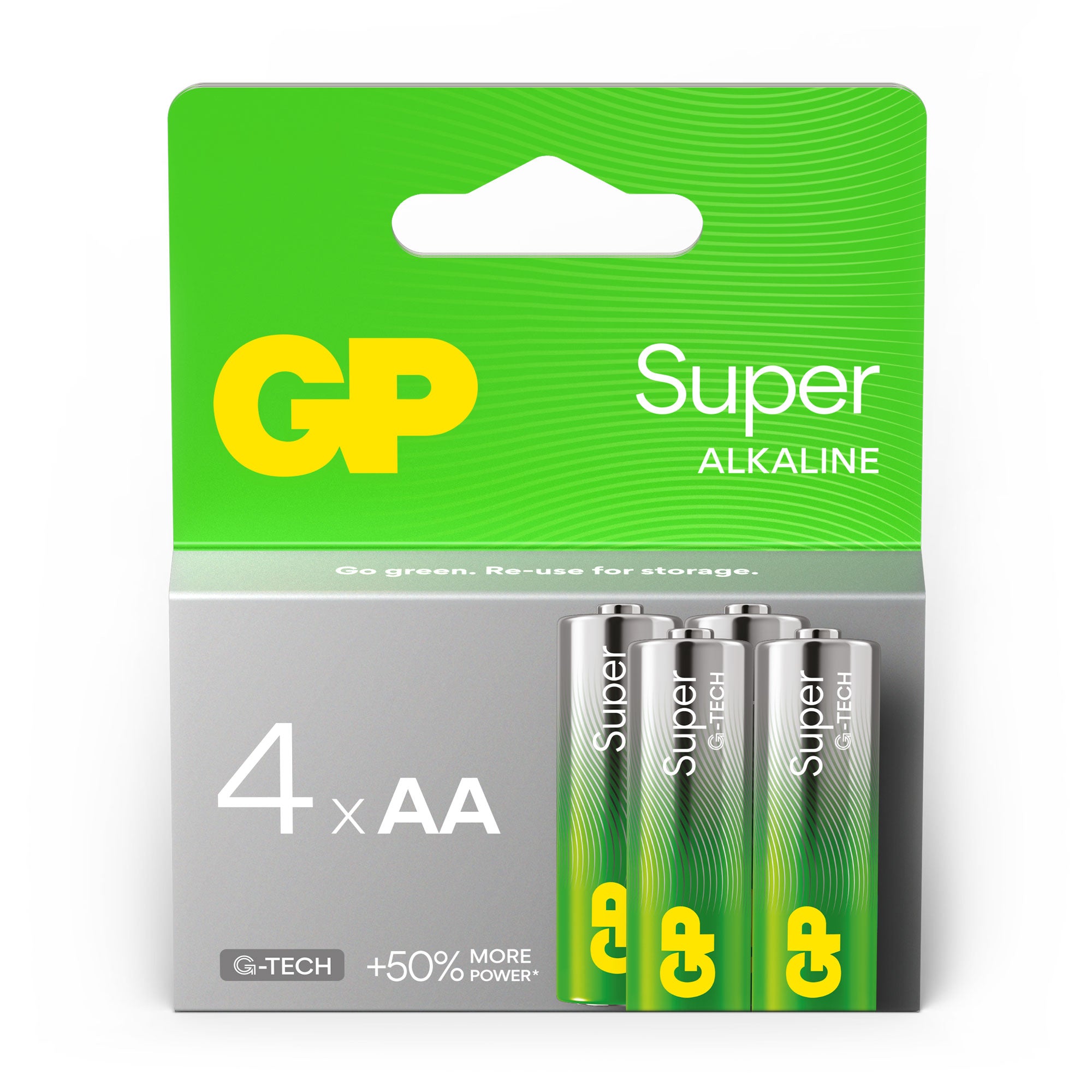 GP Super Alkaline AA Batterijen