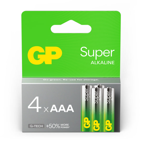 Piles GP Super Alkaline AAA