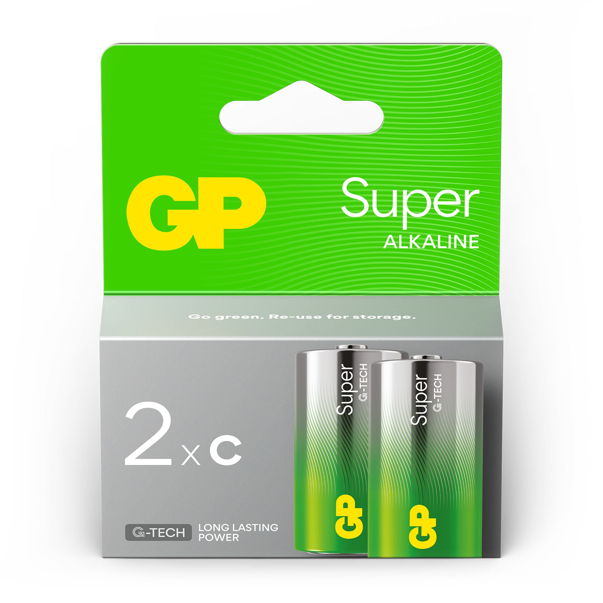 GP Super Alkaline C batterijen