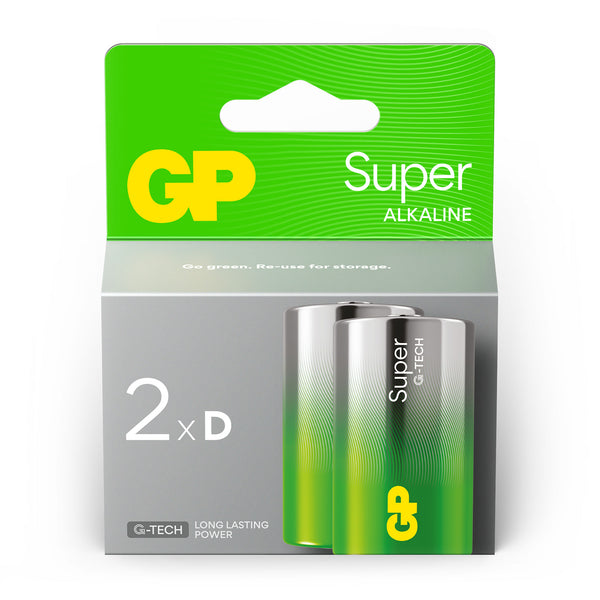 Piles GP Super Alkaline D