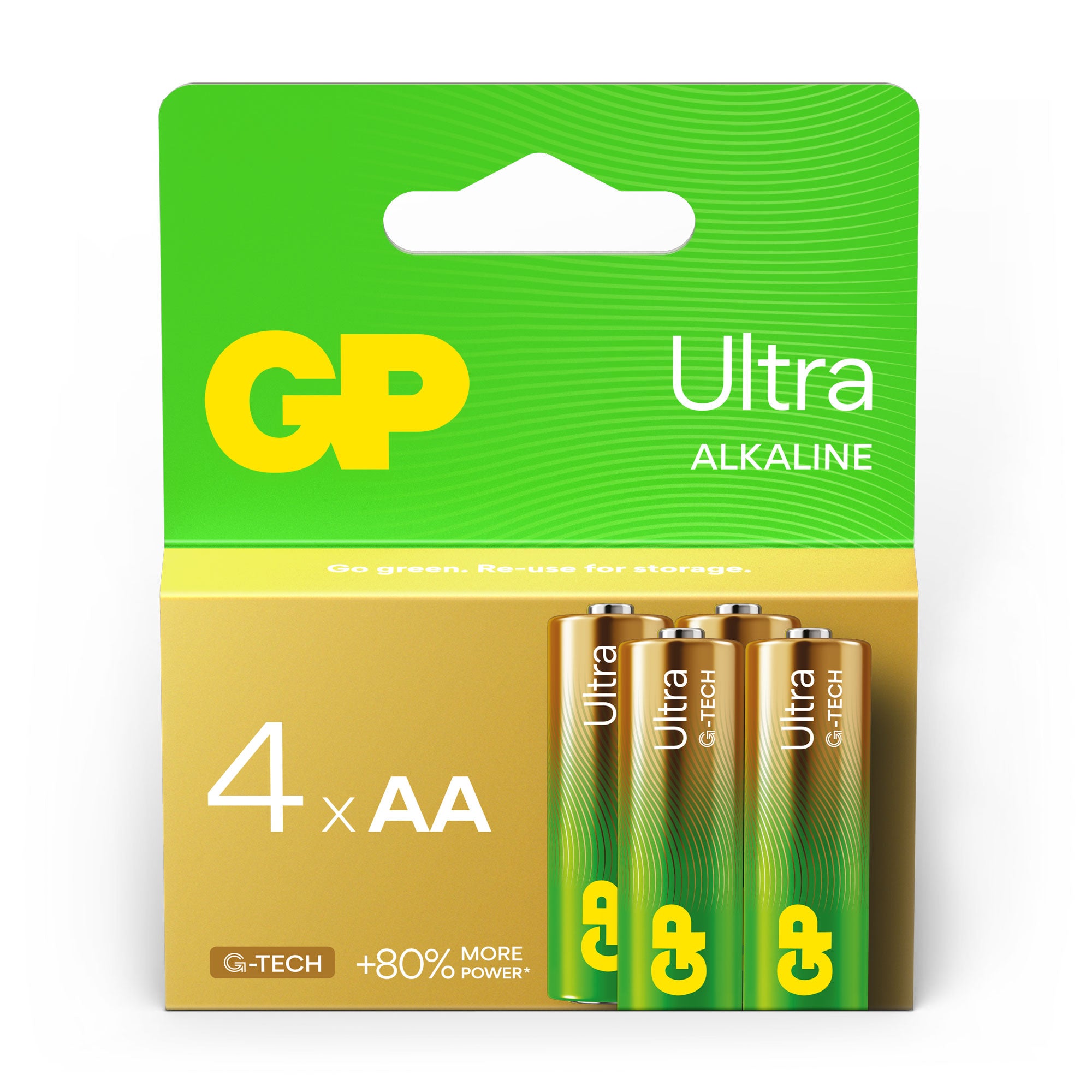 GP Ultra Alkaline AA Batterijen