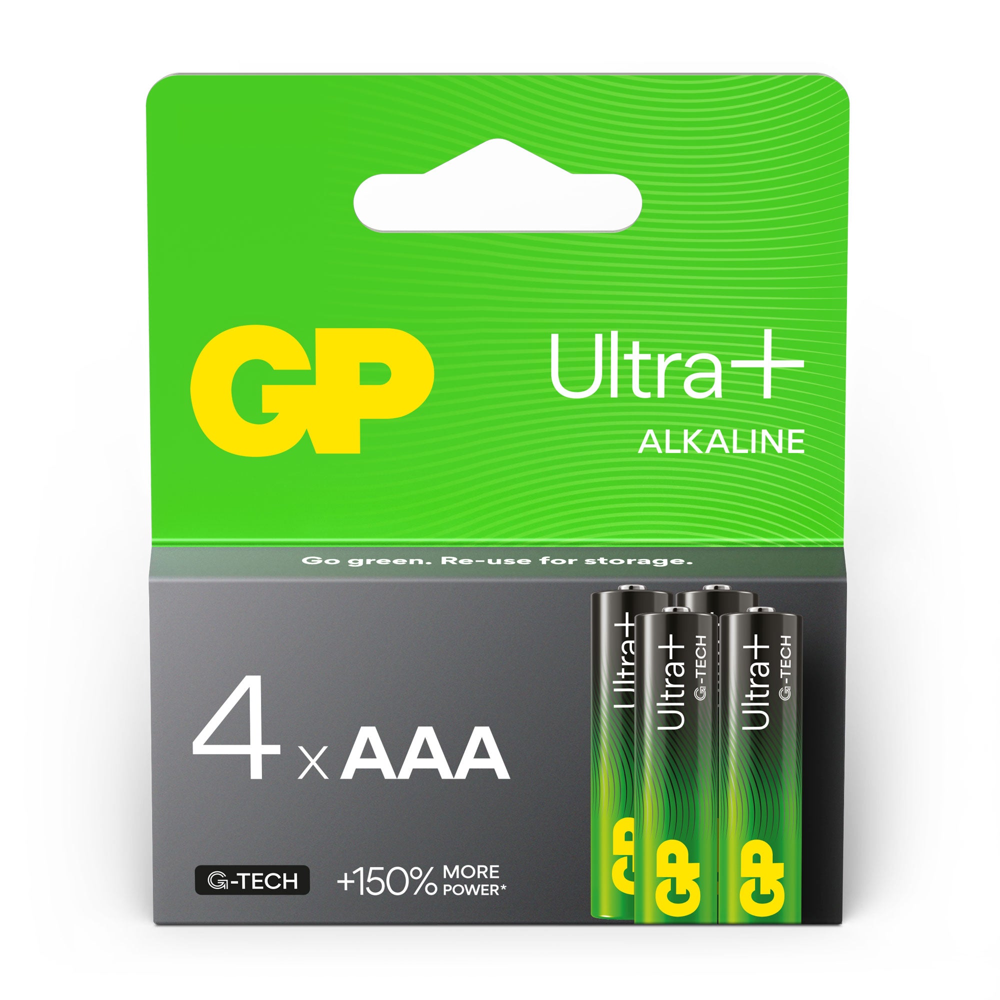 GP Ultra Plus Alkaline AAA batterijen