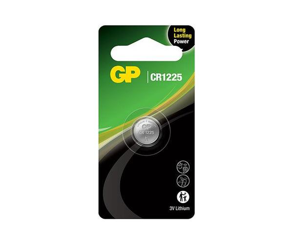GP CR1225 Pile bouton au lithium