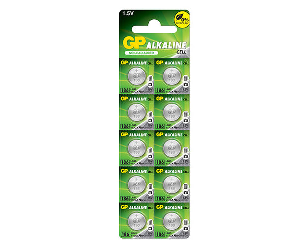 GP 186 Pile bouton alcaline