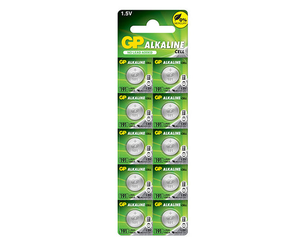 GP 191 Pile bouton alcaline