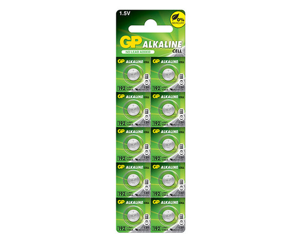 GP 192 Pile bouton alcaline