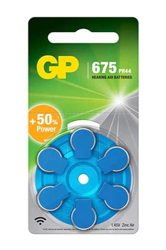 GP ZA675 gehoorapparaat batterij