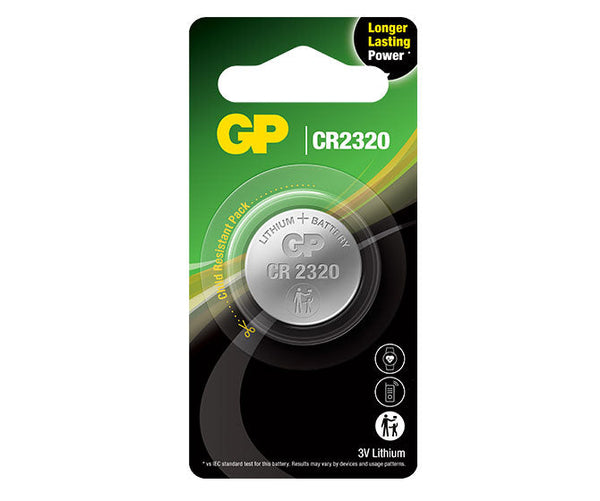 GP CR2320 Lithium knoopcel batterijen 