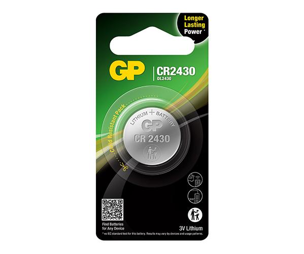 GP CR2430 Lithium knoopcel batterijen