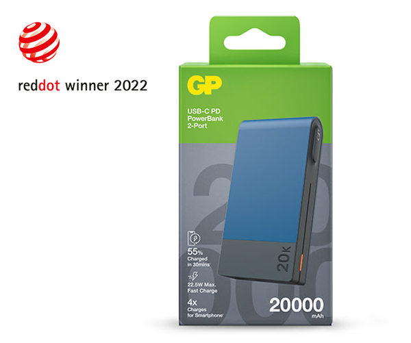 GP M2-serie PowerBank 20.000mAh